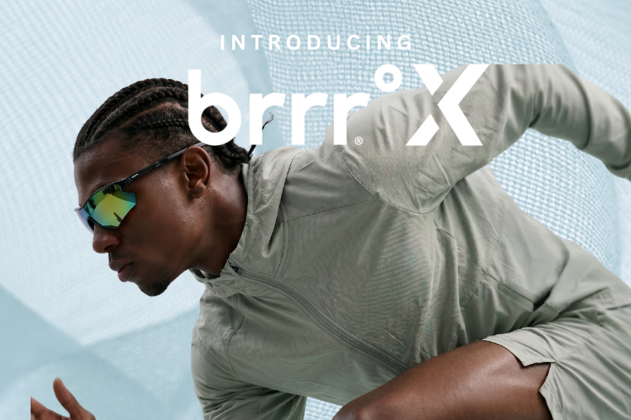 Introducing brrr°X Moisture Release Cooling Fabric for Sports & Active Apparel